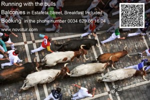 balconies Running with the bulls 2014