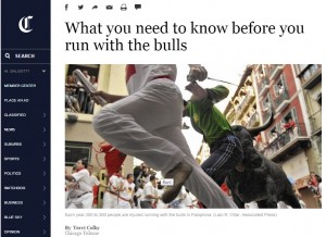 run with the bulls